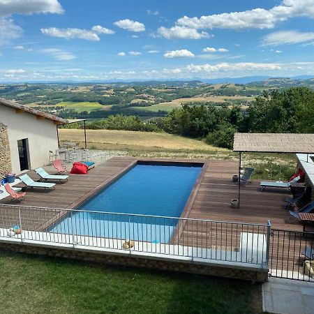 ลา แมซง เดอ โปล แอนด์ มาร์โก Bed & Breakfast Chateauneuf-de-Galaure ภายนอก รูปภาพ